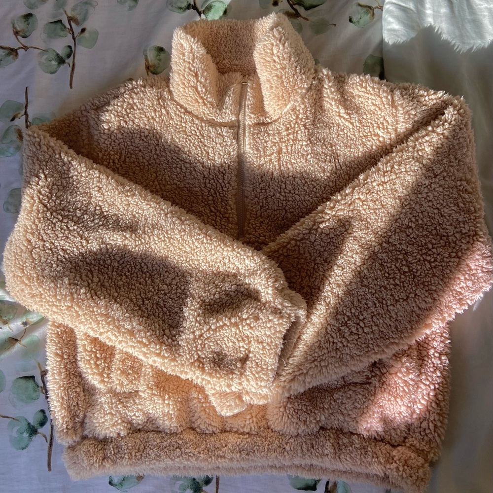 SAGE Collective Teddy Crew Neck Sweater
